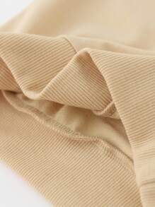 SHEIN Girls' Cartoon Printed Round Neck Sweatshirt - Multicolor - View 5