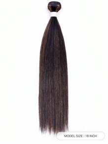 1pc Dark Brown Highlight Color Virgin Human Hair Remy Hair Weave Human Hair Bundles - S1/30 - View 6