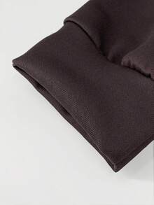 Manfinity EMRG 男士大尺碼天使和字母印花連帽運動衫 - 黑色 - 查看 7