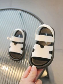 Infant And Toddler Outdoor Soft-Soled Comfortable Sports Sandals, Double-Purpose Slippers