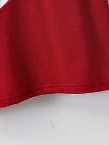 SHEIN 男童顏色拼接半排扣polo衫,有扣子 - 彩色 - 查看 4