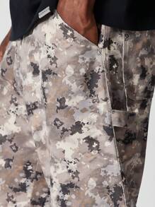 SUMWON Flare Fit Workwear Jean With All Over Print