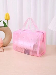 1 件便携式粉色印花化妆包、化妆品收纳包、洗漱包、化妆包、化妆袋、护肤包、洗漱包、收纳袋、旅行必需品、邮轮必需品、宿舍必需品、婚礼伴娘礼物、妈妈礼物、生日礼物、送给朋友和老师的礼物、家居装饰、浴室客厅卧室装饰、浴室收纳盒、珠宝收纳盒、唇油收纳盒、指甲油收纳盒化妆包收纳化妆品收纳盒化妆盒、化妆包、化妆包、化妆包、化妆包、化妆包、化妆品收纳盒、旅行、化妆包、包、化妆袋、化妆包、旅行必需品、小袋包、化妆包、包、旅行必需品、化妆配件、小化妆包 - 粉色 - 查看 4
