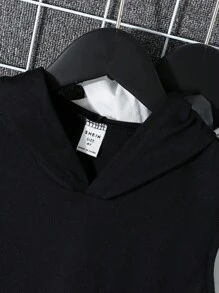 SHEIN 3Pcs/Set Kids Casual Black/White/Gray Getaway, Holiday, Travel, Relax, Sunbathing Summer Tank Top Sets