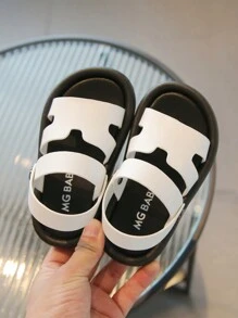 Infant And Toddler Outdoor Soft-Soled Comfortable Sports Sandals, Double-Purpose Slippers