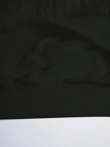 INAWLY Sudadera con capucha de media cremallera y cordón en unicolor, tops de manga larga para mujer