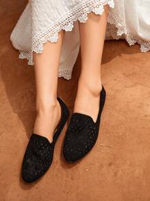 Styleloop 空心扁鞋 - 黑色 - 查看 4