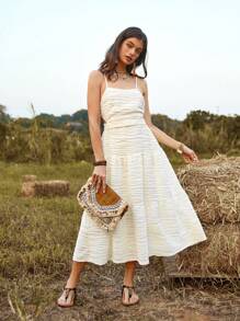 Aveloria Hollow Back Strappy Dress
