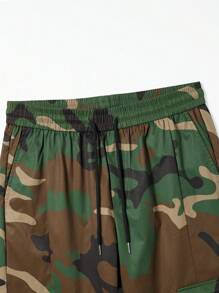 Manfinity Roghcode 鬆身男士迷彩軍裝褲