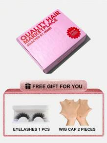 TrueHD 高清蕾絲直筒前蕾絲假髮180%密度16-20寸人類假髮