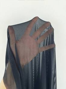 Zolique Conjunto De 2 Piezas, Body De Tirantes Con Sobrefalda De Malla Plisada Y Falda