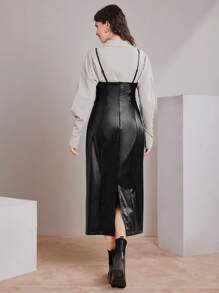 Seusyu 女士衬衫和吊带裙 2 件套 2 件套