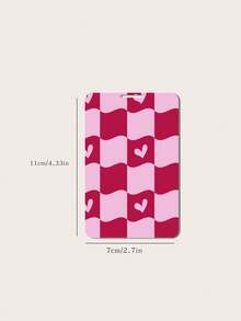 Juliana Soria 1入組可愛粉色心形卡片收納盒 - 彩色 - 查看 4