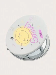 LAURA BARREIRO 1個笑臉pu圓鏡 - 彩色 - 查看 2