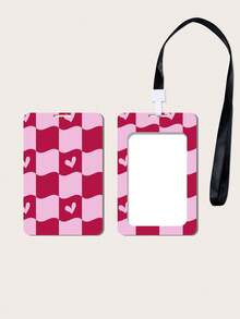 Juliana Soria 1入組可愛粉色心形卡片收納盒 - 彩色 - 查看 1