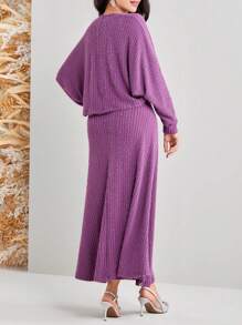 Modelyn 女款水鑽鑲嵌美人魚洋裝和開襟夾克 2 件套