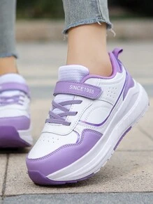 Patins Quad De Outono E Inverno Em Versão Atualizada Para Crianças Com Maior Estabilidade, Sola Anti-deslizante Tpr E Sapatos Esportivos Removíveis