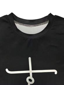 女士兩件套 - 黑與白 - 查看 5