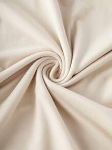 Sweetra Round Neck Short Sleeve Bodysuit - Multicolor - View 7