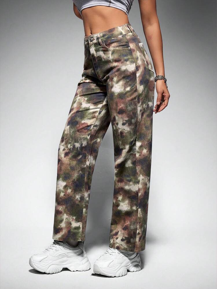 Women'S Tie Dye Jeans
