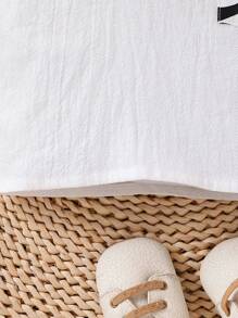 1 件装男婴休闲可爱熊猫口袋印花短袖 T 恤 - 白色 - 查看 6