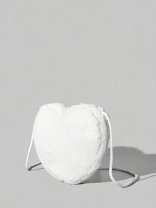 ROMWE Kawaii Ladies' Crossbody Shoulder Bag - White - View 3