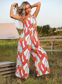 Breezaya Ngẫu nhiên In Áo liền quần - Nhiều màu - Xem 4