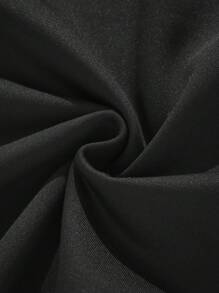 Manfinity LEGND Loose Men's Dragon Printed Sweatpants With Drawstring Waist - Black - View 5