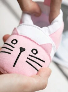 Cute Cartoon Comfortable Infant Flat Shoes - Pink - View 6