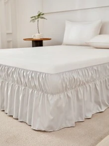 1 件基本款亮灰色床裙