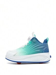 Boys' Upgraded Version Automatic Walking Shoes With 4 Wheels And Cool Design, Suitable For Four Seasons - Multicolor - View 4