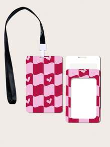 Juliana Soria 1入組可愛粉色心形卡片收納盒 - 彩色 - 查看 3