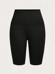 Slaydiva 3 Set Multicolor Women's Casual Elastic Waist Shorts, Suitable As Summer Leggings - Multicolor - View 7