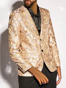 Manfinity VCAY Men's Two Piece Suit - Black - View 5