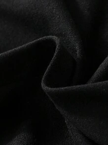 女孩撞色彈性腰短褲,邊緣裝飾,青少年款 - 彩色 - 查看 5