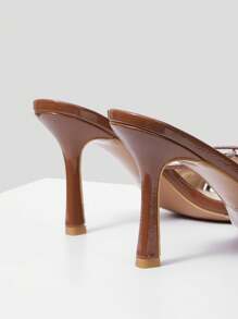 MOTF PREMIUM COMFORTABLE SQUARE TOE WOMEN'S HIGH HEEL SANDALS