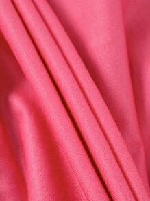 SHEIN 2入組幼兒女童可愛蠟筆圖案運動套裝,適用於春秋季節 - 西瓜粉 - 查看 3