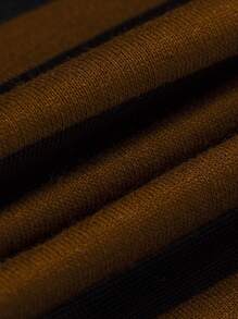 RueChic Striped T-Shirt Bodysuit - Yellow - View 4