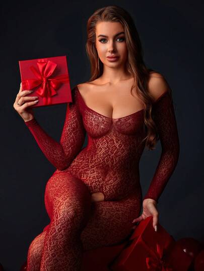 Able Verleidelijke Hollow Out Backless Bodysockings, Going