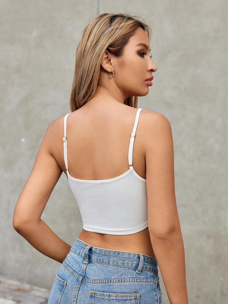 3pcs Slogan Print Tank Tops