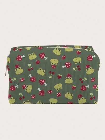 Fairycore Kosmetiktasche In Froschform