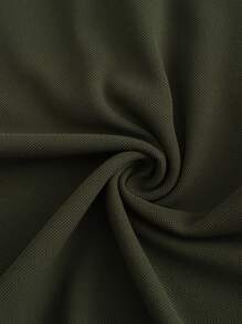 Manfinity Mode Men's Color-Block Short Sleeve Polo Shirt