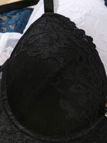 3入組女士蕾絲胸罩內衣 - 彩色 - 查看 7