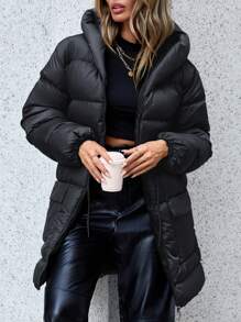 SHEIN Veste D'hiver En Pour Femme