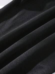 Men's Cross Print Sweatpants - Black - View 3