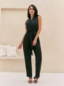 SHEIN Monos Para Mujeres - Negro - Ver 2