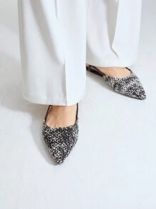 MOTF PREMIUM Dệt Của phụ nữ Giày phẳng - màu đen - Xem 6