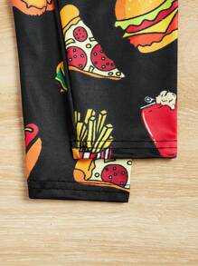 SHEIN Piyama Anak Muda - Hitam - View 5