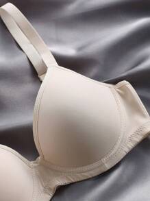 Women's Solid Color Bra And Wireless Bra (2 Pieces Set) Backless Bra - Multicolor - View 5