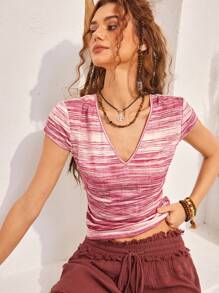 Bohemela 水洗染假日開背t恤 - 彩色 - 查看 1